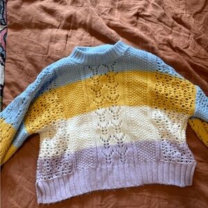 ASOS Color block sweater US size 6